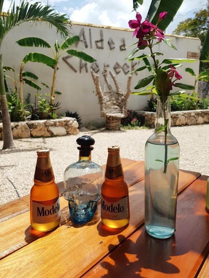 Aldea Che-Eek , Con Acceso A Un Club De Playa Privado Hotel Bacalar Ngoại thất bức ảnh