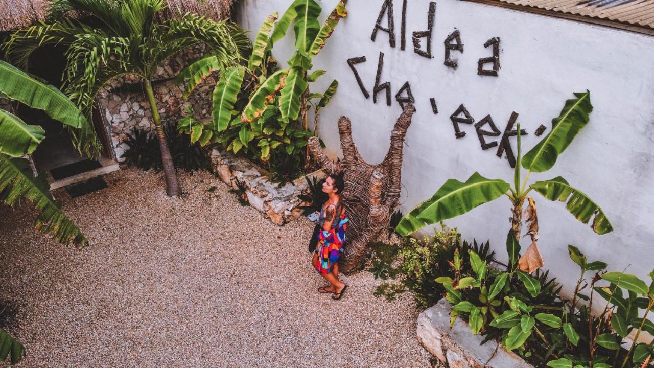 Aldea Che-Eek , Con Acceso A Un Club De Playa Privado Hotel Bacalar Ngoại thất bức ảnh