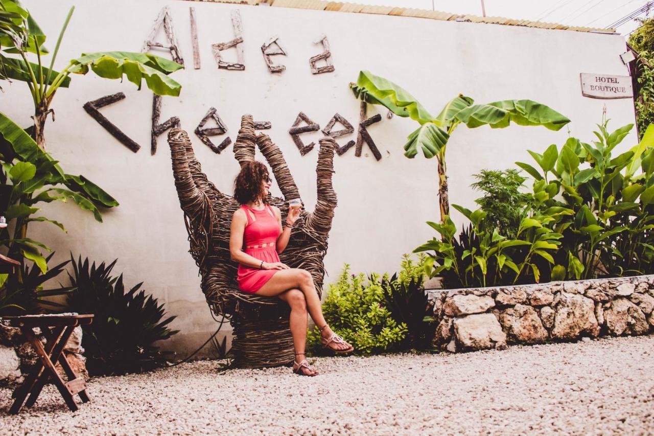 Aldea Che-Eek , Con Acceso A Un Club De Playa Privado Hotel Bacalar Ngoại thất bức ảnh