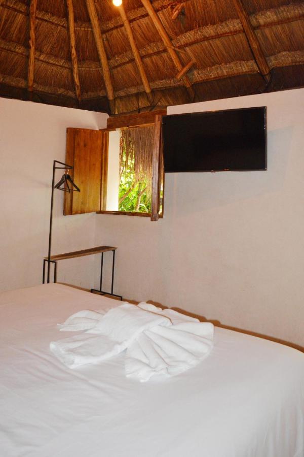 Aldea Che-Eek , Con Acceso A Un Club De Playa Privado Hotel Bacalar Ngoại thất bức ảnh