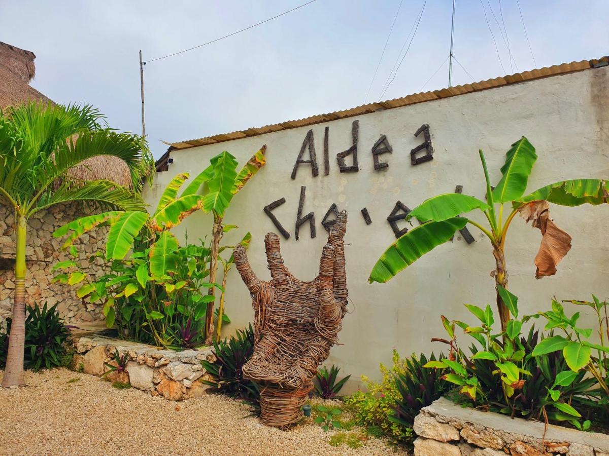 Aldea Che-Eek , Con Acceso A Un Club De Playa Privado Hotel Bacalar Ngoại thất bức ảnh