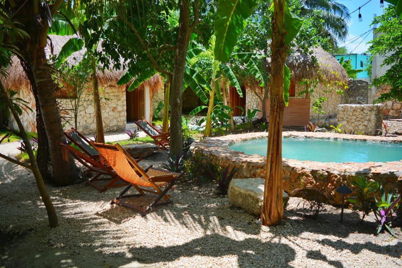 Aldea Che-Eek , Con Acceso A Un Club De Playa Privado Hotel Bacalar Ngoại thất bức ảnh