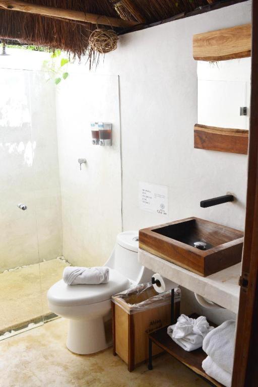 Aldea Che-Eek , Con Acceso A Un Club De Playa Privado Hotel Bacalar Ngoại thất bức ảnh